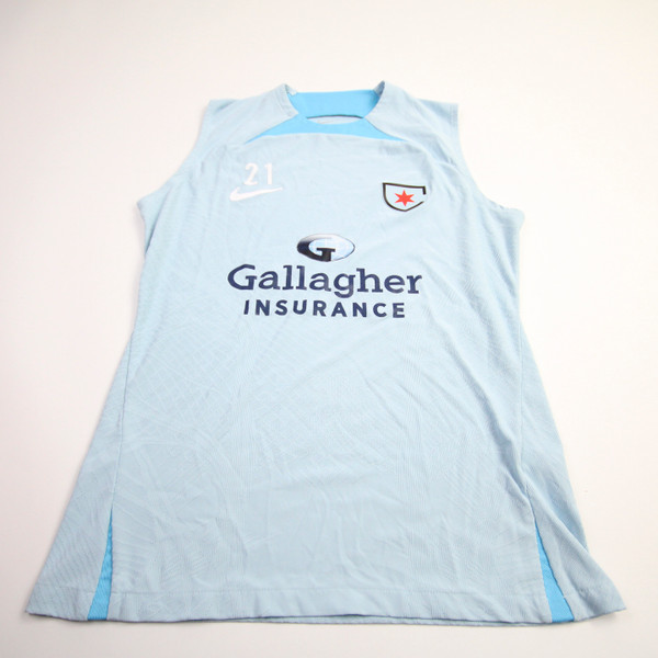 Chicago Stars Nike Dri-Fit ADV Sleeveless Shirt Women's Light Blue Used M-TOPS-159504