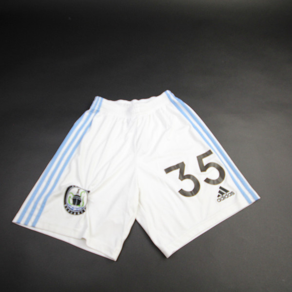 Tacoma Defiance adidas Game Shorts Men's White Used Multiple Sizes SHOR-034667