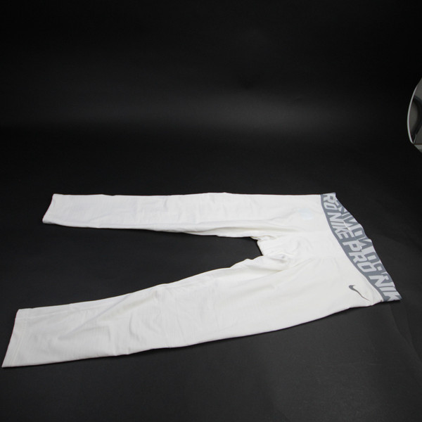Nike Pro Compression Pants Men's White Used 3XL PNTS-032912