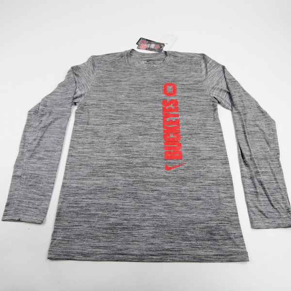 Ohio State Buckeyes Nike Dri-Fit Long Sleeve Shirt Men's Multiple Sizes TOPS-160413