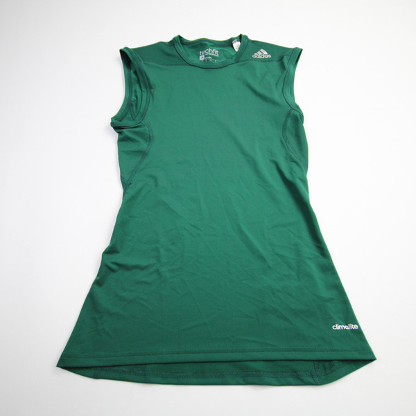 adidas Techfit Compression Top Men's Green New without Tags-TOPS-160311