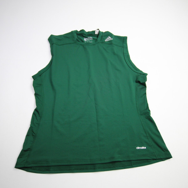 adidas Techfit Compression Top Men's Green New without Tags 2XL-TOPS-160319