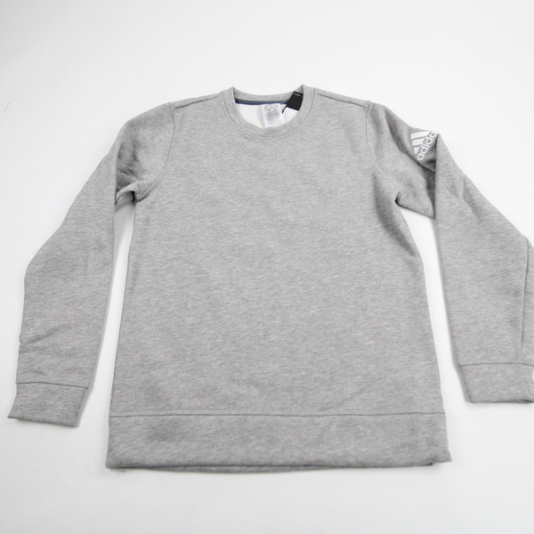 adidas Sweatshirt Youth Gray New with Tags L-TOPS-160666