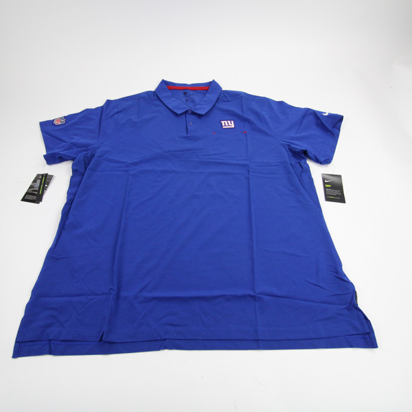 New York Giants Nike NFL On Field Polo Men's Blue New with Tags 3XL TOPS-160731