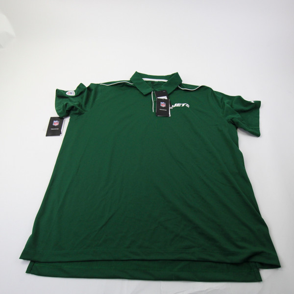 New York Jets Nike NFL Training Dri-Fit Polo Men's Green New with Tags XXL TOPS-160150