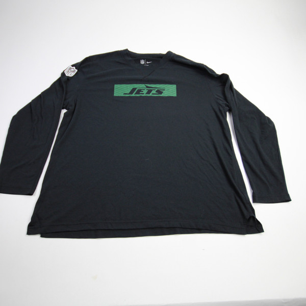 New York Jets Nike NFL On Field Long Sleeve Shirt Men's Used XXL TOPS-160261