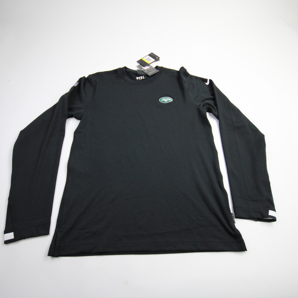 New York Jets Nike NFL On Field Long Sleeve Shirt Men's Black New-TOPS-160152