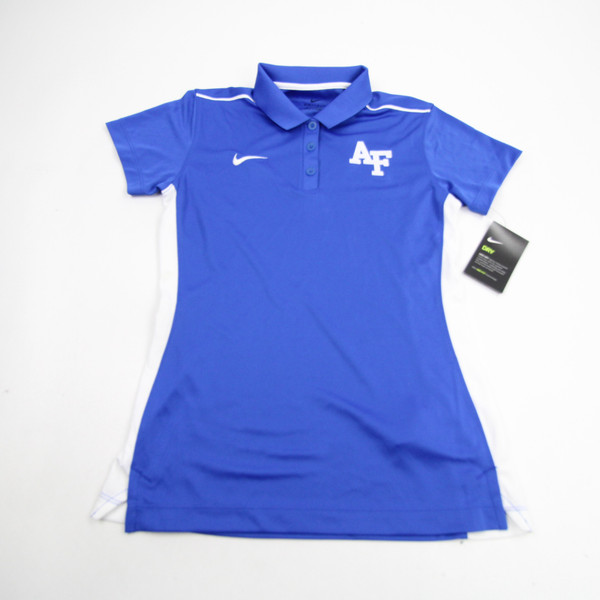 Air Force Falcons Nike Dri-Fit Polo Women's Blue New with Tags XS TOPS-161071