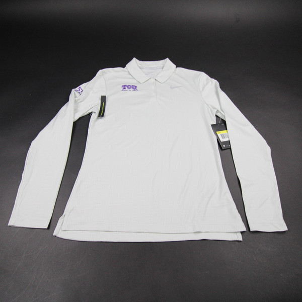 TCU Horned Frogs Nike Dri-Fit Polo Women's New with Tags S TOPS-161132