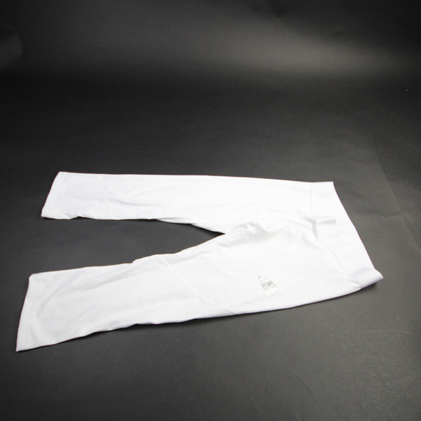 adidas Compression Pants Men's White Used M-PNTS-033373