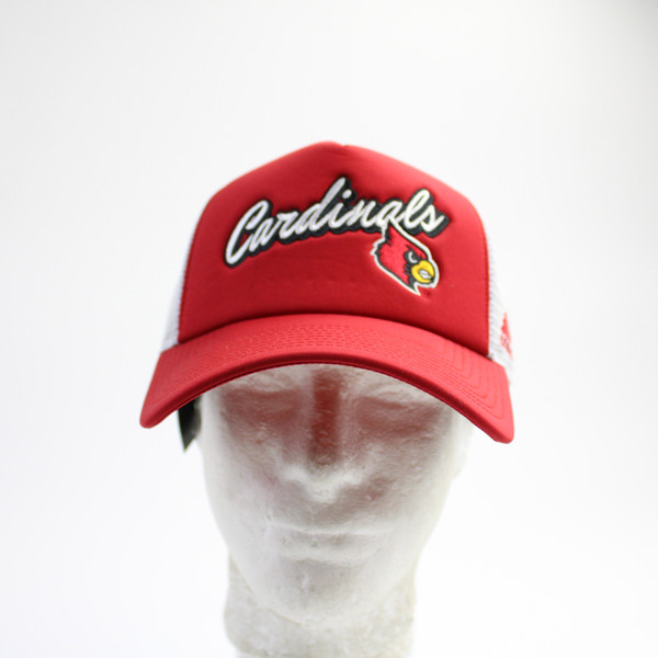 Louisville Cardinals adidas Snap-Back Hat Unisex Red/White New OSFM-HATS-014874