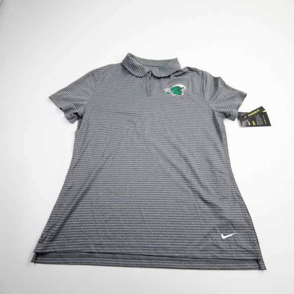 Tulane Green Wave Nike Polo Women's Gray New with Tags Multiple Sizes TOPS-161063