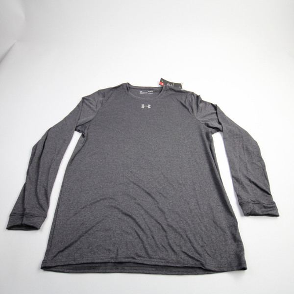 Under Armour HeatGear Long Sleeve Shirt Men's Dark Gray New with Tags M-TOPS-160740