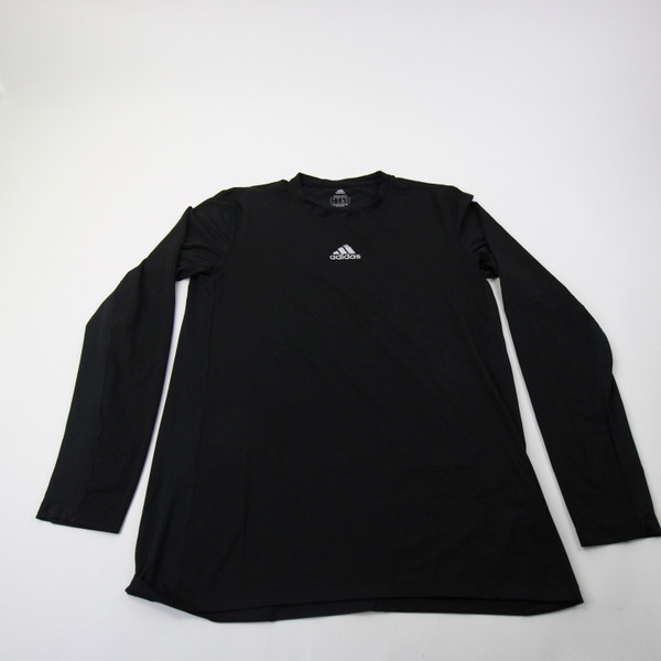 adidas Primegreen Long Sleeve Shirt Men's Black Used XL TOPS-161002