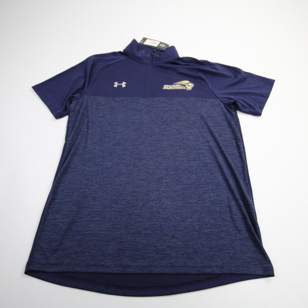 Gallaudat Bison Under Armour Pullover Men's Navy New with Tags M TOPS-161376