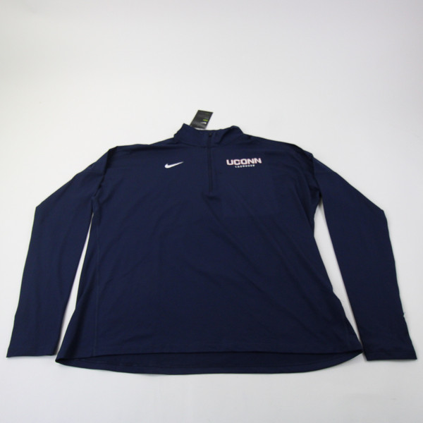 UConn Huskies Nike Dri-Fit Pullover Women's Navy New with Tags XL TOPS-161529