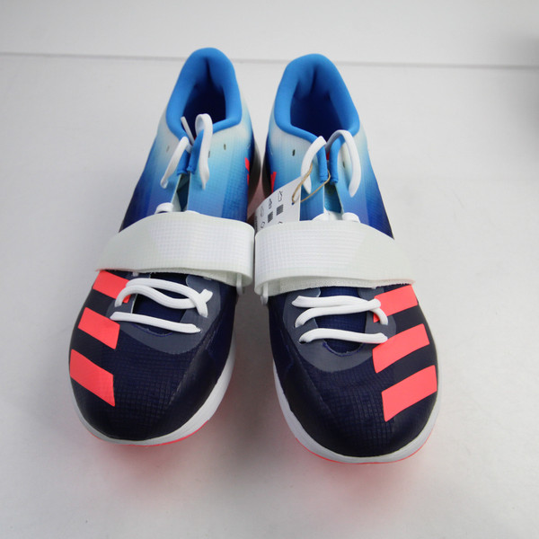 adidas adizero Track Cleat Men's Blue/Salmon New without Box 14-CLEA-014834