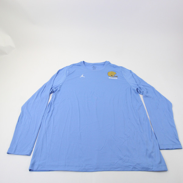 UCLA Bruins Air Jordan Long Sleeve Shirt Men's Light Blue New 3XL-TOPS-161573