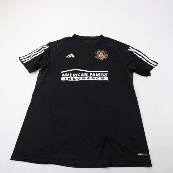 Atlanta United FC adidas Practice Jersey - Soccer Men's Black Used L-JRSY-009565