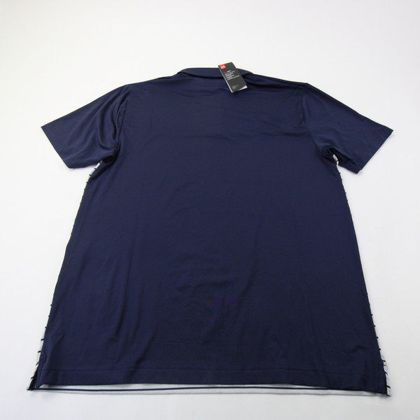 Under Armour Polo Men's Navy/Gray New with Tags L-TOPS-161517