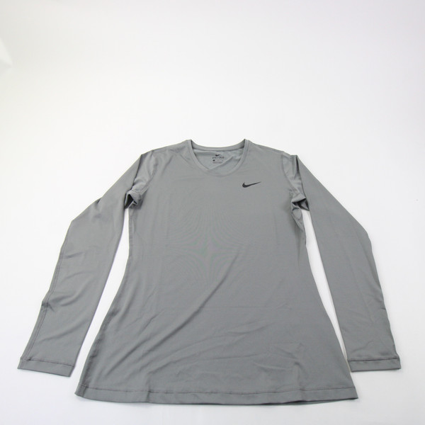 Nike Pro Dri-Fit Compression Top Women's Gray New with Tags XL-TOPS-161751