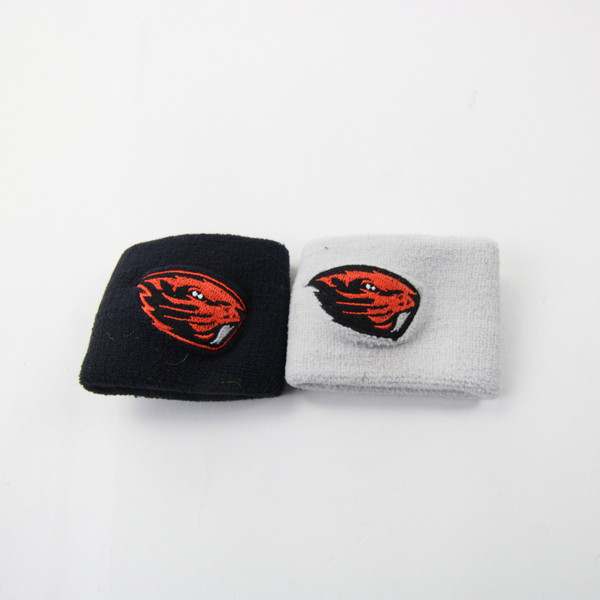 Oregon State Beavers Nike Wristband Unisex Black/White Used OSFA-ACCS-007460