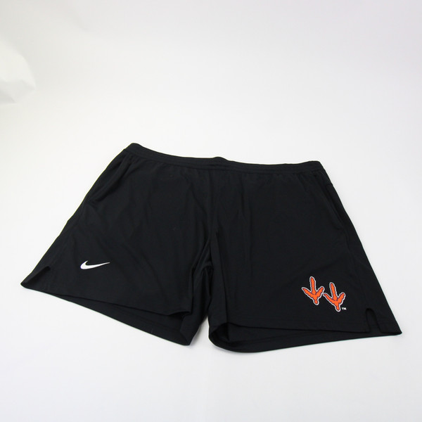 Virginia Tech Hokies Nike Dri-Fit Practice Shorts Men's Black Used 4XL-SHOR-035232