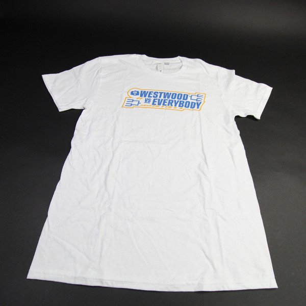 UCLA Bruins Unbranded Short Sleeve Shirt Men's White Used M TOPS-161555