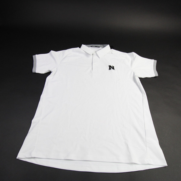 Nebraska Cornhuskers UNRL Polo Men's White New with Tags Multiple Sizes TOPS-161646