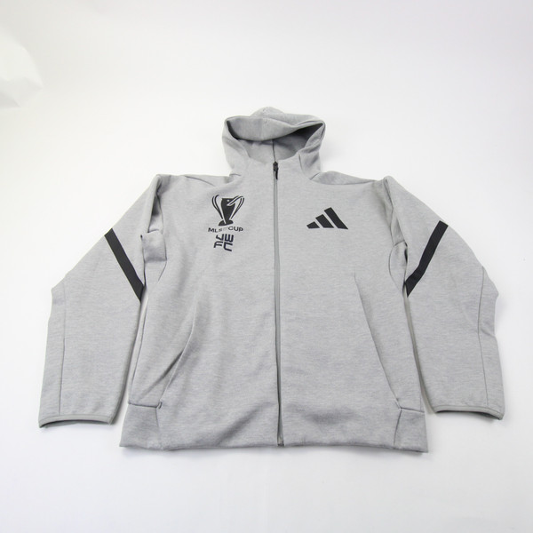 Inter Miami CF adidas Jacket Men's Gray Used S-TOPS-161843