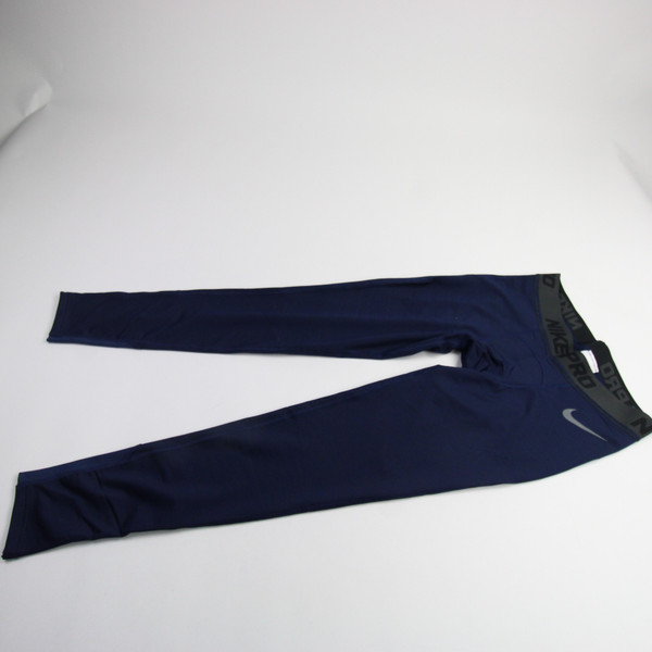 Nike Dri-Fit Compression Pants Men's Navy New without Tags-PNTS-033586