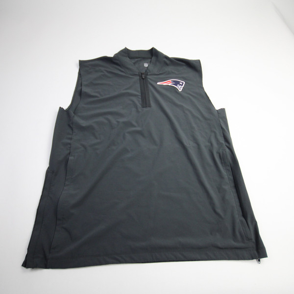 New England Patriots Nike NFL On Field Pullover Men's Gray Used L TOPS-162030