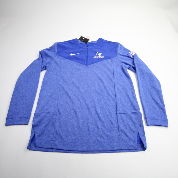 Air Force Falcons Nike Dri-Fit Pullover Men's Blue New M-TOPS-162249