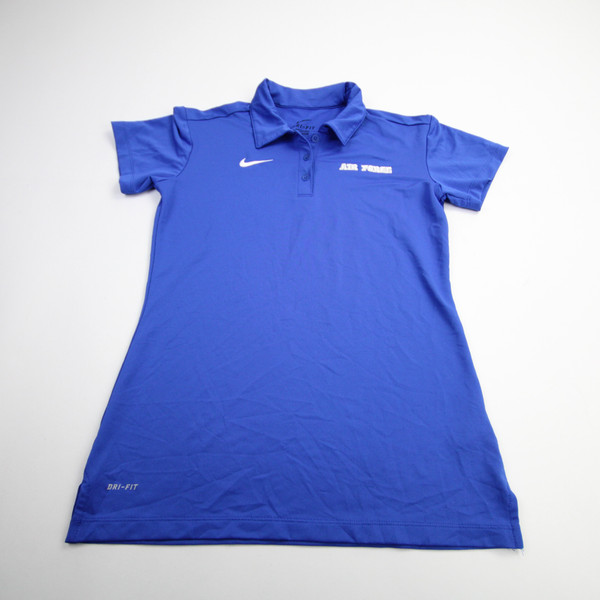Air Force Falcons Nike Dri-Fit Polo Women's Blue Used S TOPS-162268