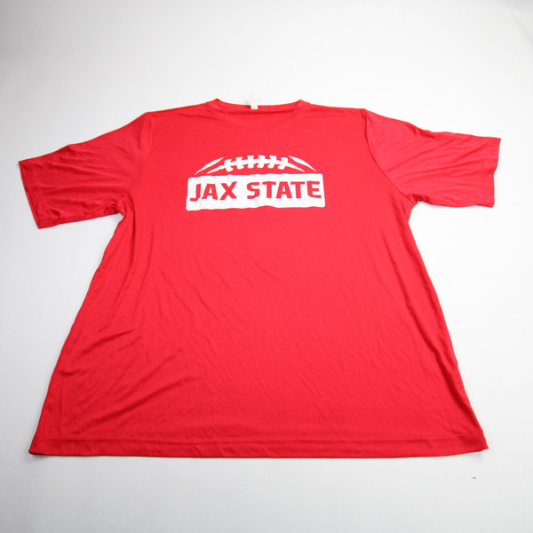 Jacksonville State Gamecocks Team 365 Short Sleeve Shirt Men's Red New-TOPS-162339