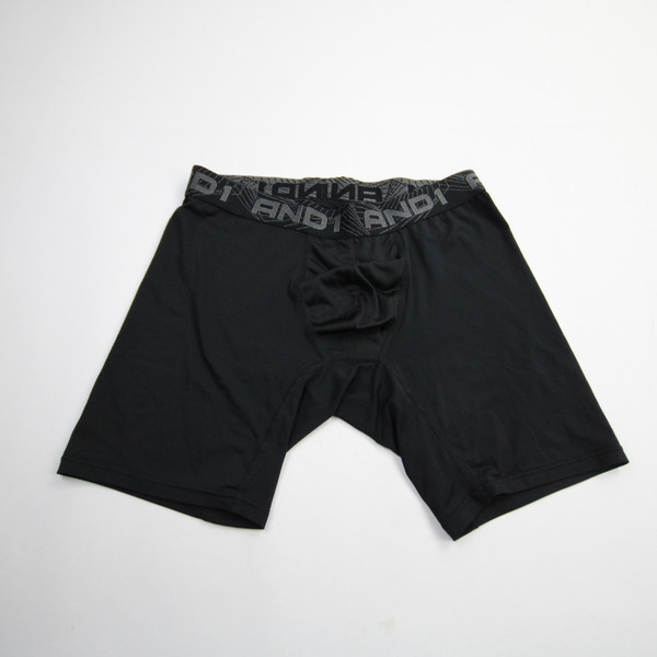 AND1 Compression Shorts Men's Black Used M SHOR-035375