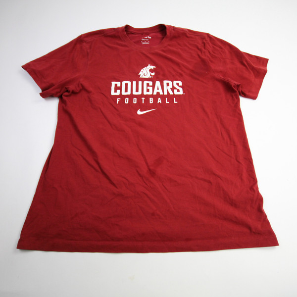Washington State Cougars Nike Nike Tee Short Sleeve Shirt Men's Crimson Used XL TOPS-162485