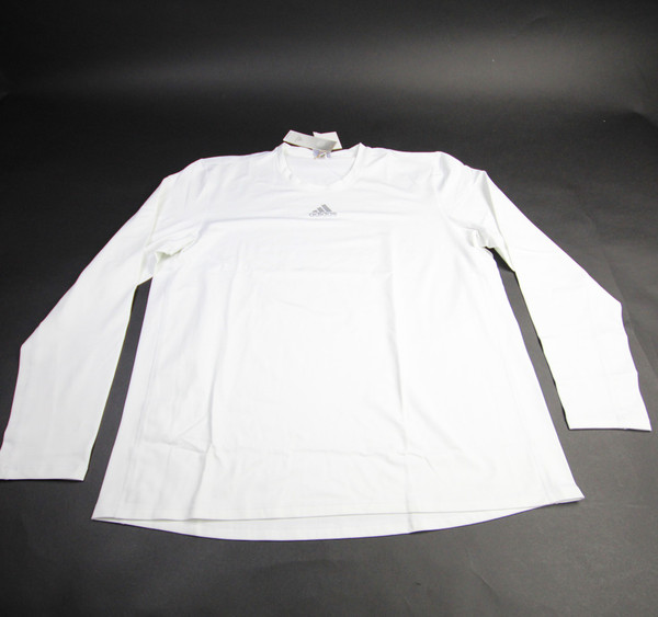adidas Primegreen Long Sleeve Shirt Men's White New with Tags 3XL-TOPS-162059