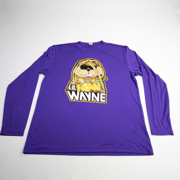 Minnesota Golden Gophers Sport-Tek Long Sleeve Shirt Men's Purple Used L-TOPS-162631