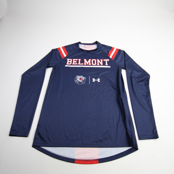 Belmont Bruins Under Armour Long Sleeve Shirt Men's Navy New without Tags S TOPS-162812