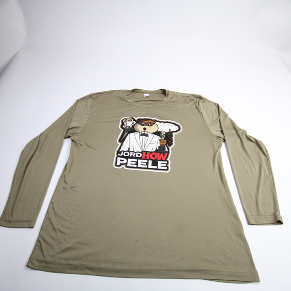 Minnesota Golden Gophers Sport-Tek Long Sleeve Shirt Men's Tan Used XXL TOPS-162744