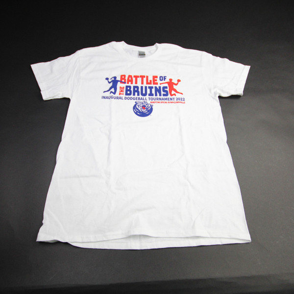 Belmont Bruins Gildan Heavy Cotton Short Sleeve Shirt Men's White New M-TOPS-162793