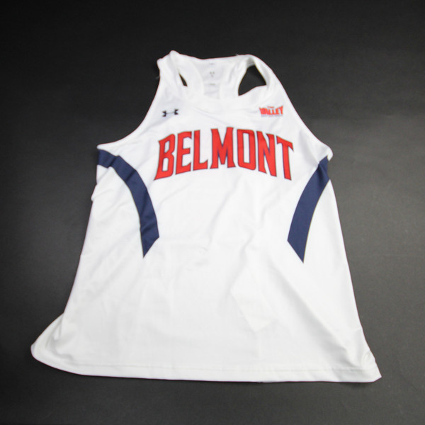 Belmont Bruins Under Armour Game Jersey - Other Women's White/Navy Used M-JRSY-009666