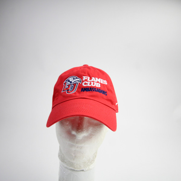 Liberty Flames Nike Adjustable Hat Unisex Red Used OSFM-HATS-015040