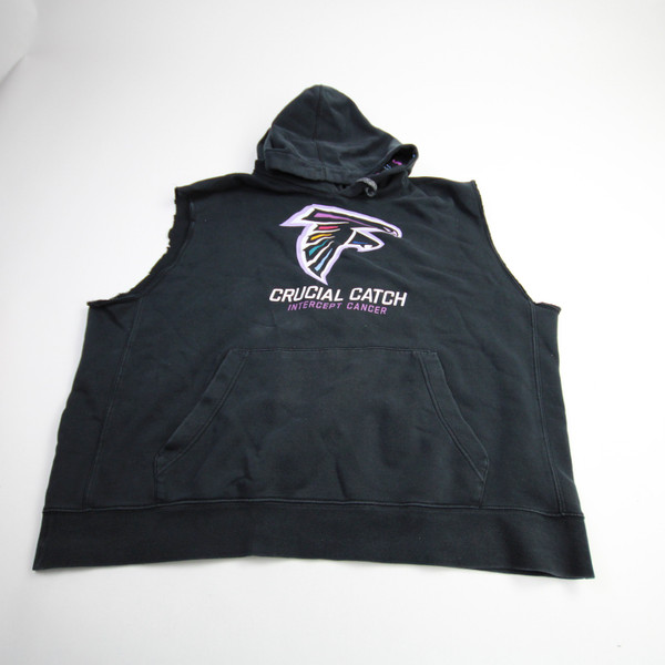 Atlanta Falcons Nike NFL On Field Sweatshirt Men's Black Used XXL TOPS-162948