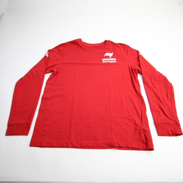 Tampa Bay Buccaneers Nike Long Sleeve Shirt Men's Red Used L TOPS-162925