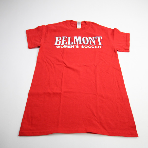Belmont Bruins Gildan Heavy Cotton Short Sleeve Shirt Men's Red New S-TOPS-162897
