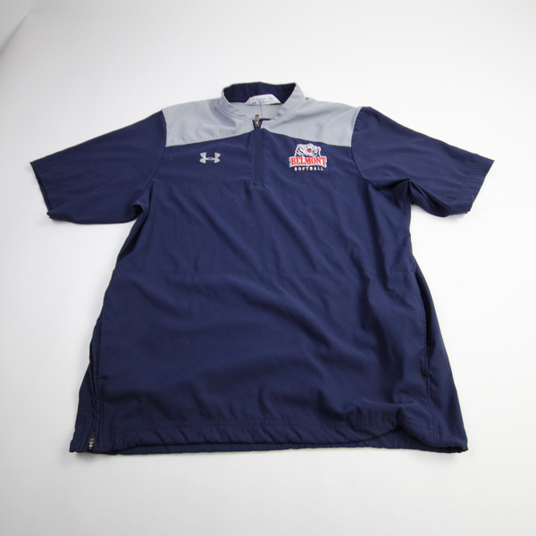 Belmont Bruins Under Armour Pullover Men's Navy Used S TOPS-163359