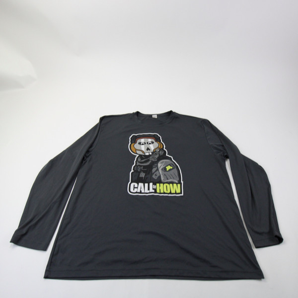 Minnesota Golden Gophers Sport-Tek Long Sleeve Shirt Men's Dark Gray Used XXL TOPS-162687