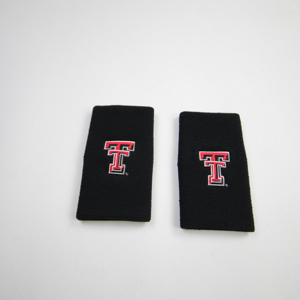 Texas Tech Red Raiders Under Armour Wristband Unisex Black New OSFA-ACCS-007536